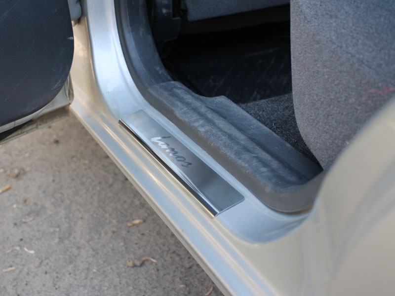 Накладки на пороги Daewoo Lanos Alu-Frost Польща. 2