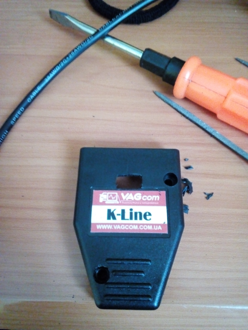 Доробка адаптера K-Line GM-12. 4