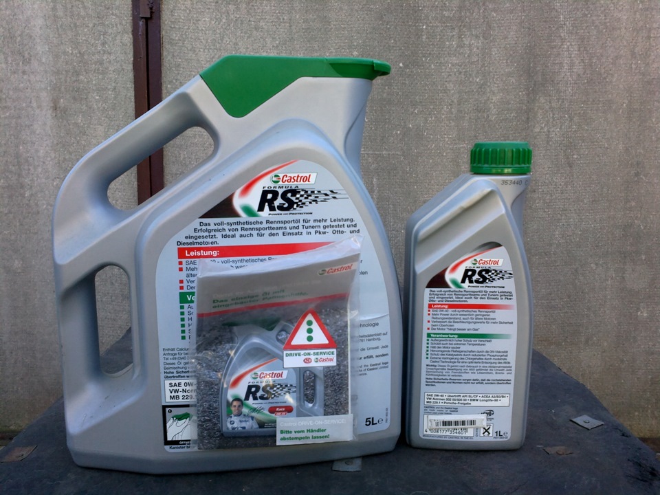 Castrol Formula RS 0w40 2