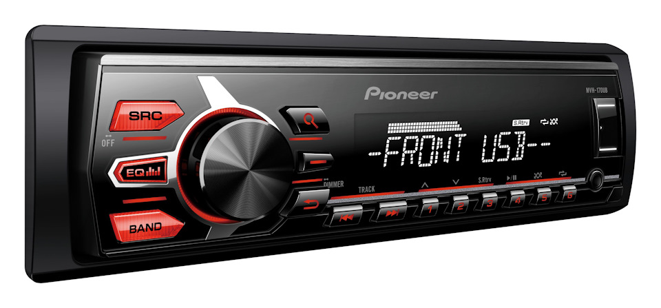 Заміна штатної магнітоли на Pioneer MVH-170UI 3