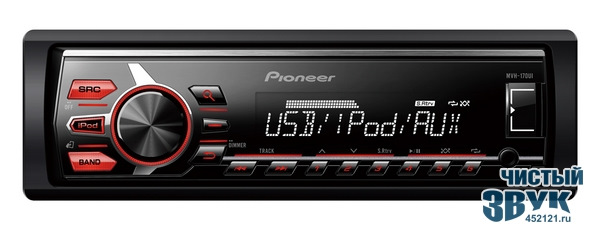 Заміна штатної магнітоли на Pioneer MVH-170UI 2