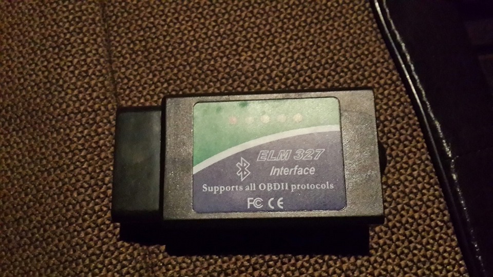 ELM327 Bluetooth. OBD-II сканер для Матіз 1
