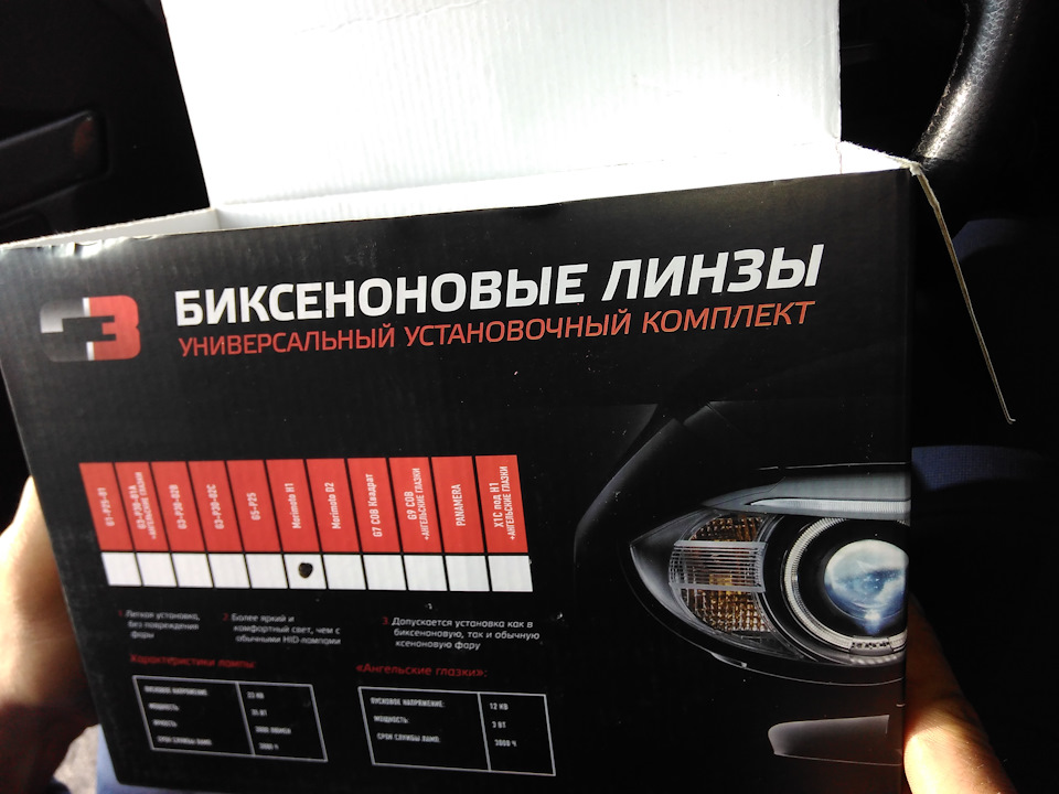 Біксенонові лінзи. 4