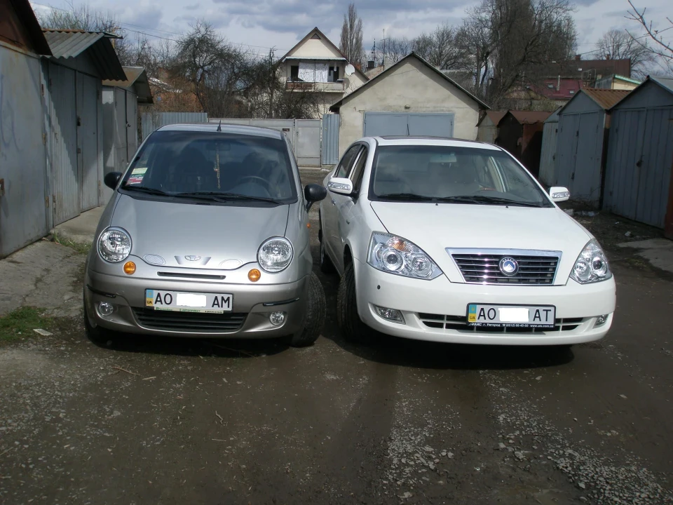 Geely FC & Daewoo Matiz