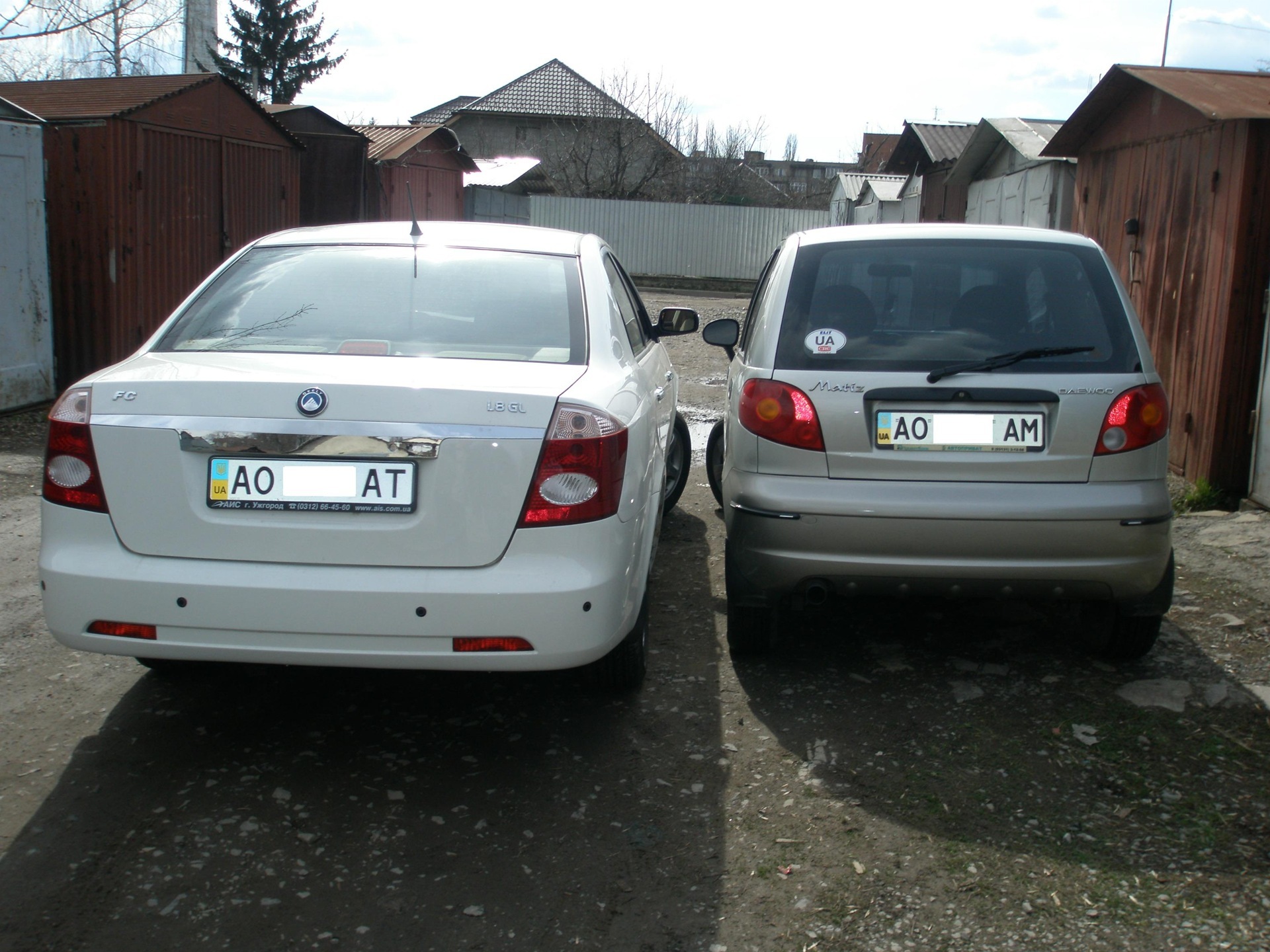 Geely FC & Daewoo Matiz 4