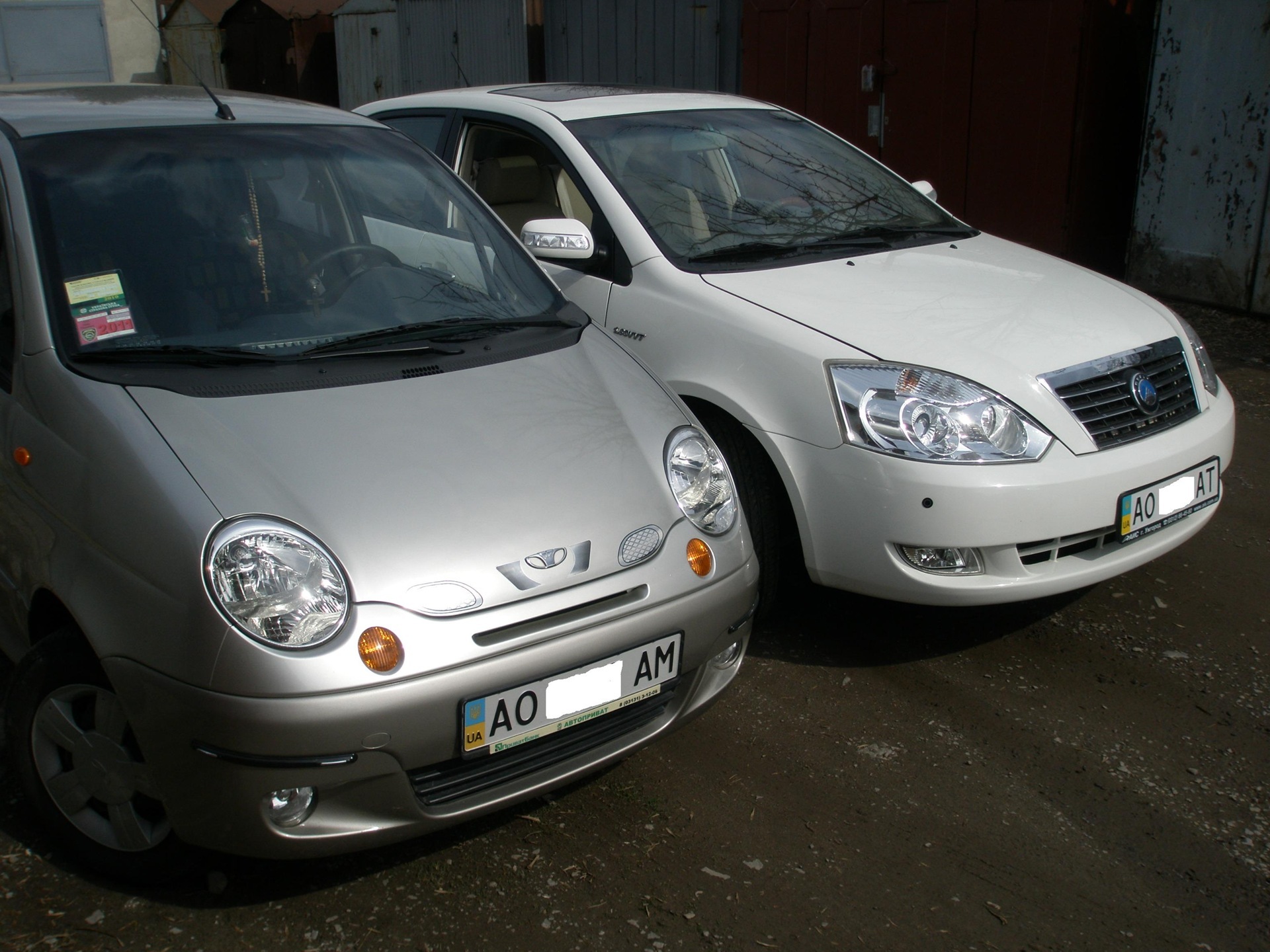 Geely FC & Daewoo Matiz 3