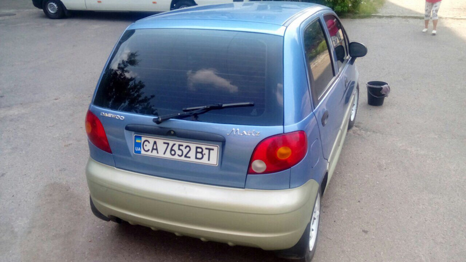 Фарбування бамперів та молдингів Daewoo Matiz Best 2