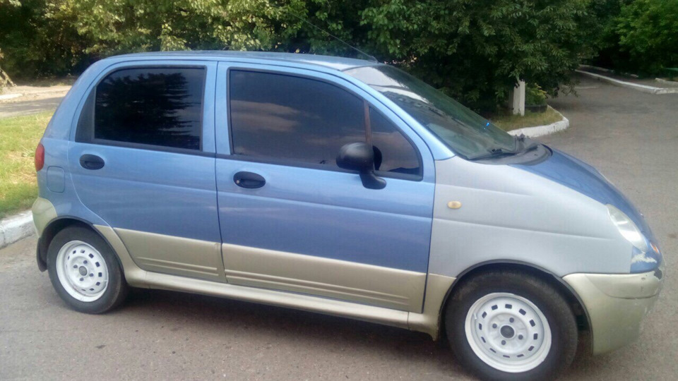 Фарбування бамперів та молдингів Daewoo Matiz Best 1