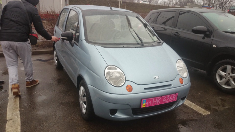 Покупка та перше знайомство з Daewoo Matiz 4