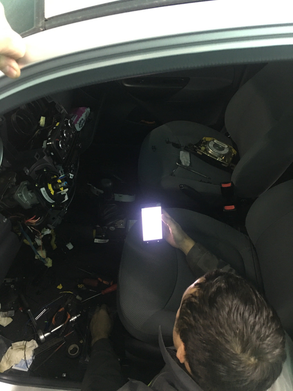 Приладова панель з Тахометром+SRS Airbag+дефлектори в торпеду 3