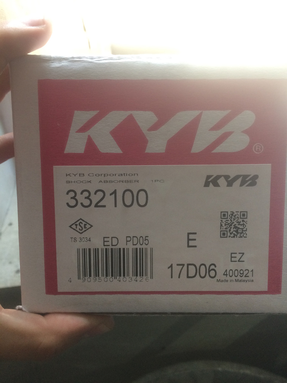 Заміна стійок. KYB кругову 2