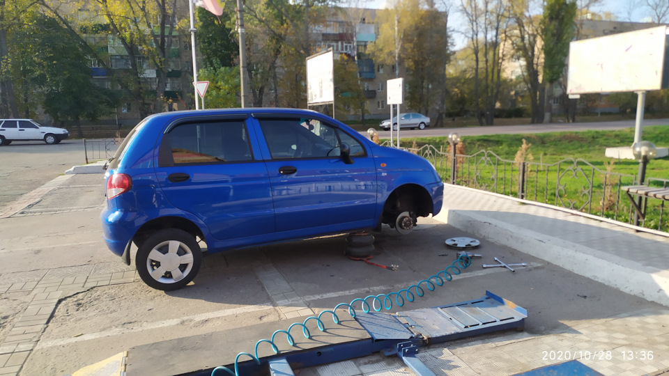 ✅Перевзувся в 165/70/R13 2