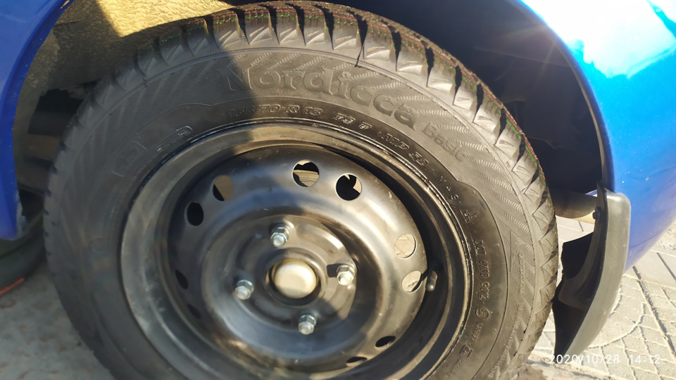 ✅Перевзувся в 165/70/R13 4