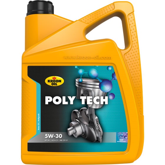 Заміна мастила двс на Kroon Oil PolyTech 5w30 1