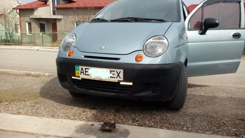 Давно обіцяв фото ДХО (денні вогні)