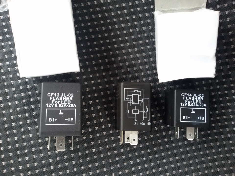 LED поворотники и реле к ним. 1