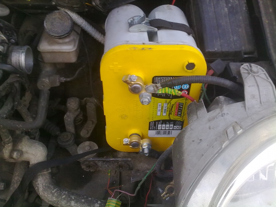 OPTIMA YELLOW TOP YT U — 4.2 клеми 5