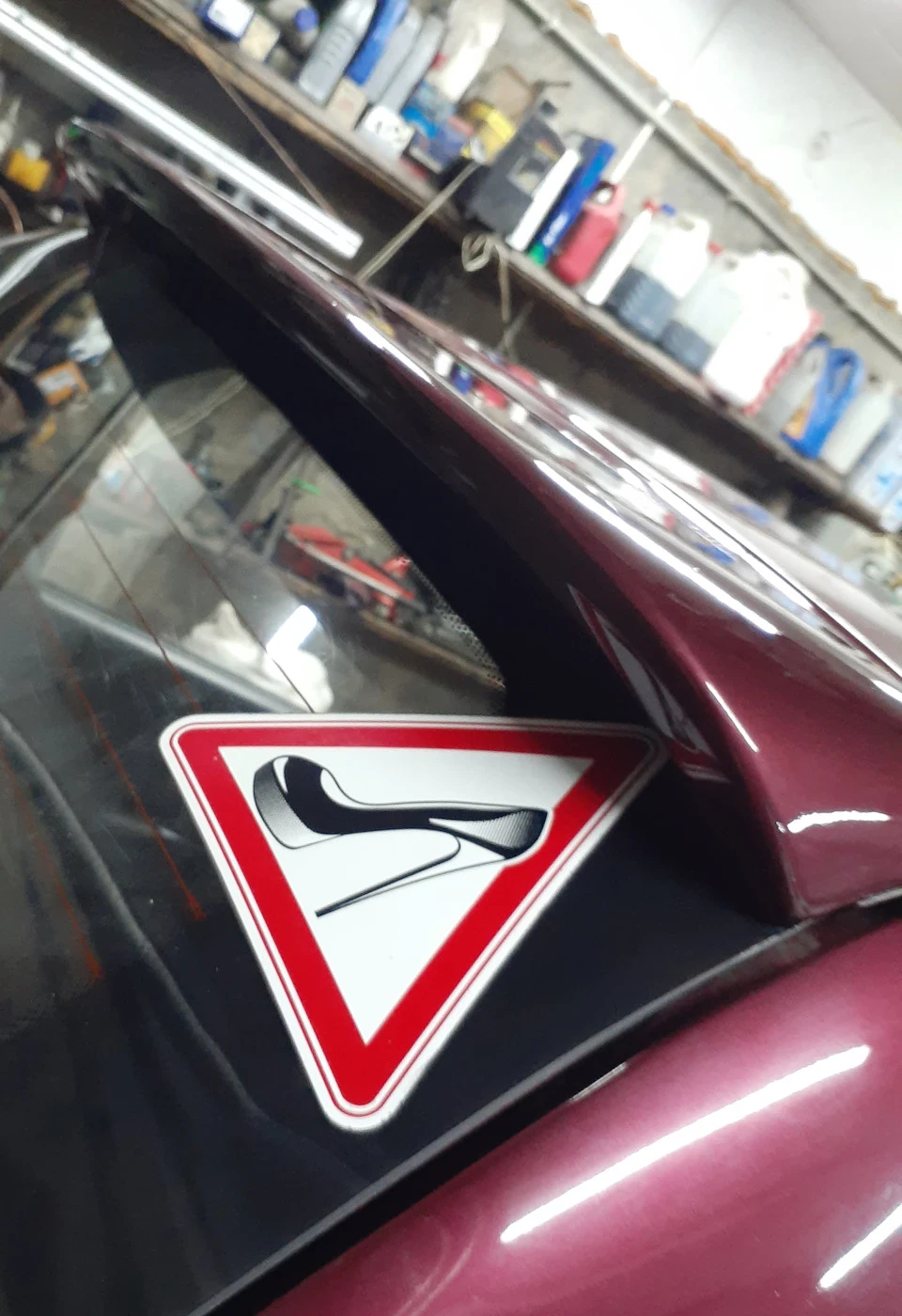 Встановлення спойлера на Matiz