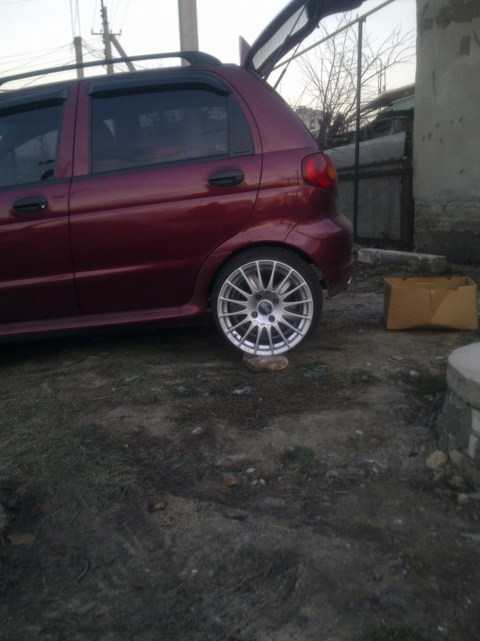 OZ Superturismo GT R16 на Matiz 3