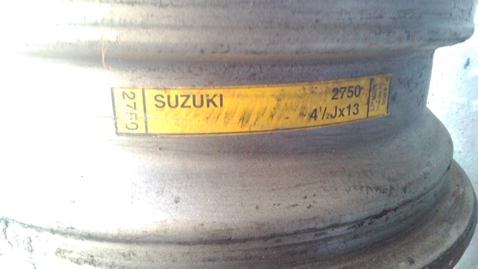 Проточка ЦО сталевих дисків від suzuki. 4