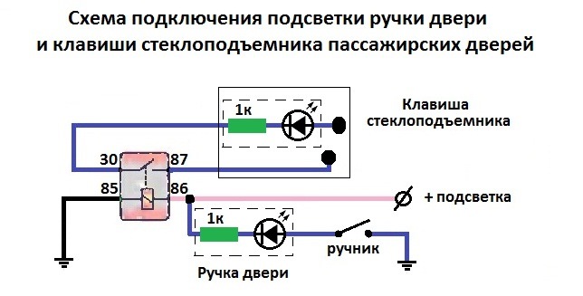Підсвічування кнопок ЕСП. 4