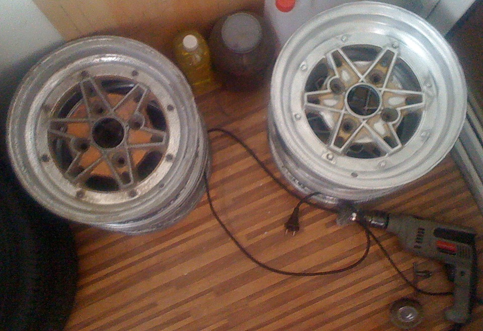 Почав готувати диски (Dunlop TE) 3