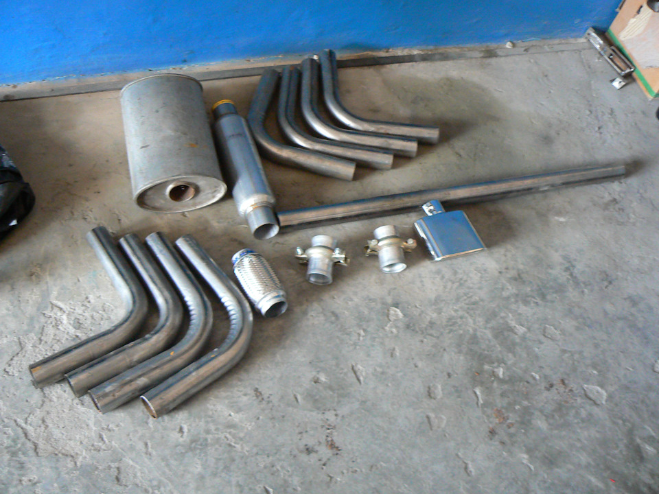 Hand Made Exhaust pipe 2