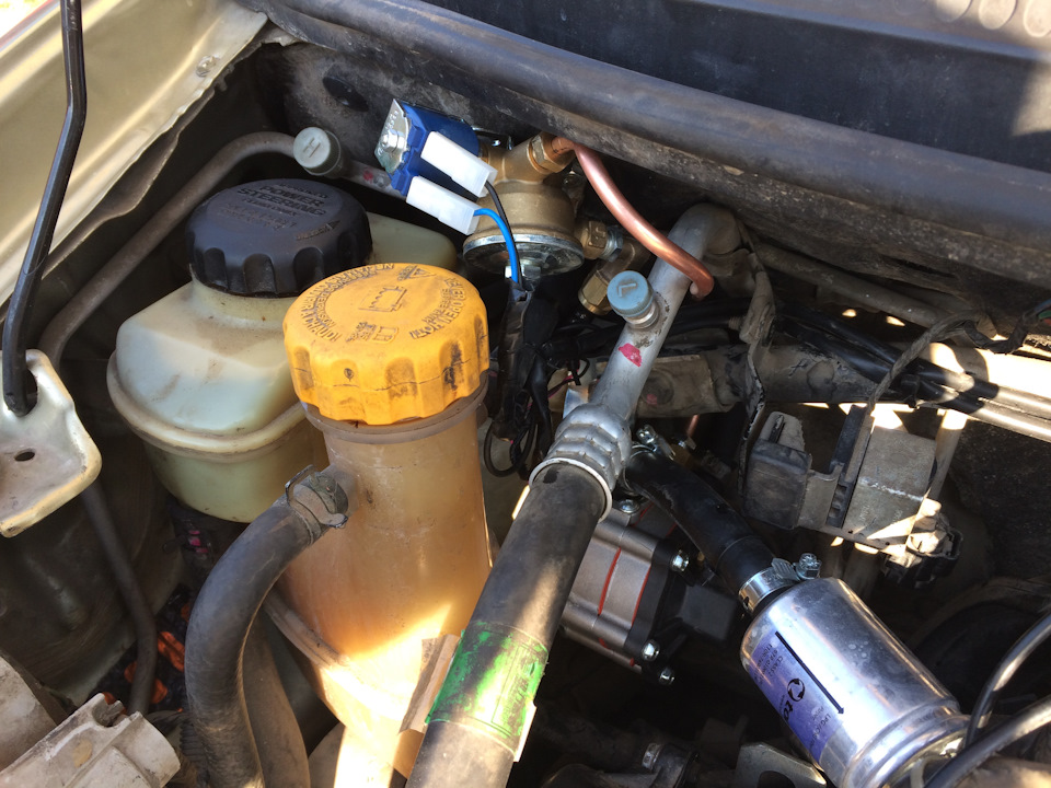 ГБО в Matiz 0.8 АКПП 3