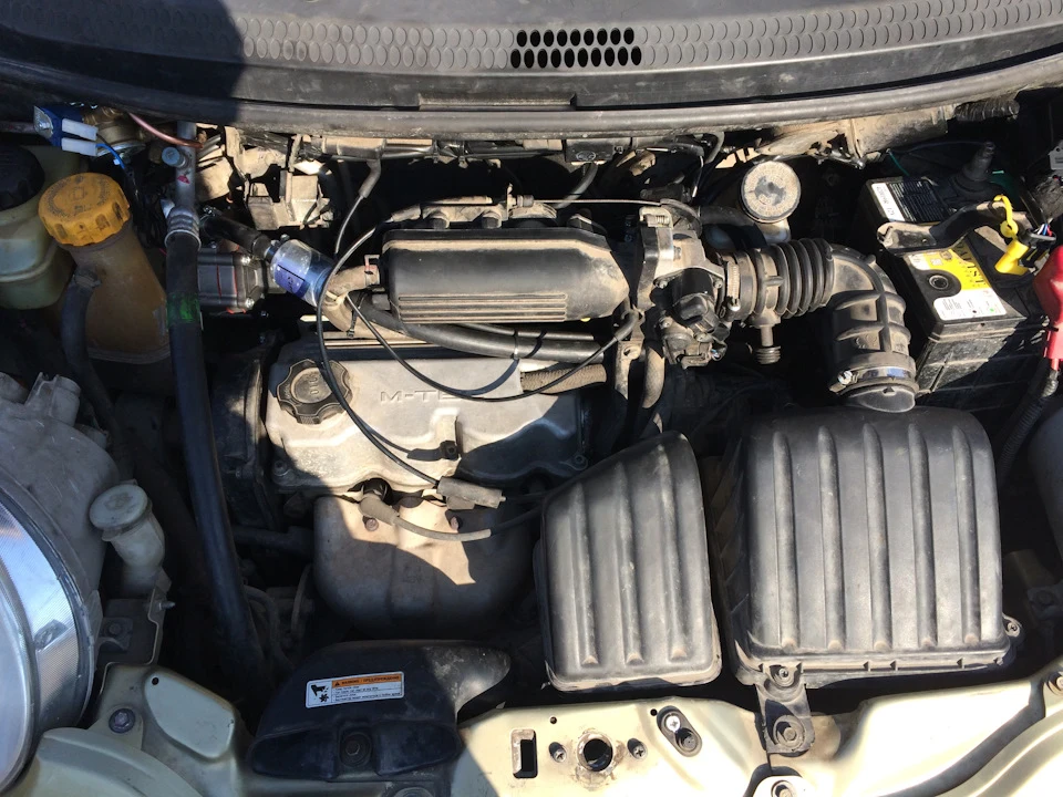 ГБО в Matiz 0.8 АКПП