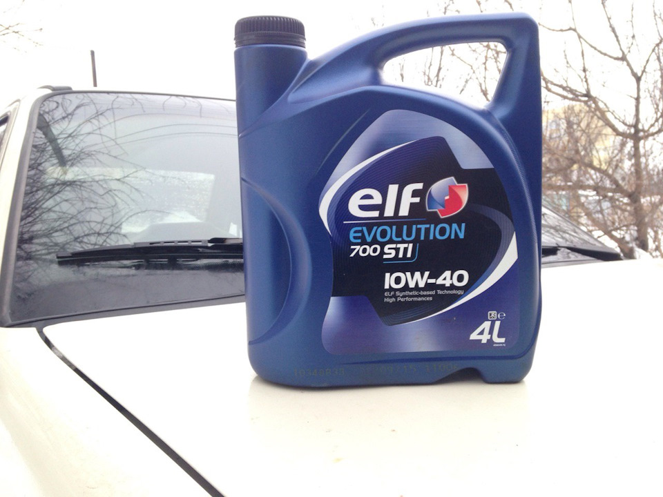 Заміна мастила на ELF Evolution 700 STI 10W40 API SN 1