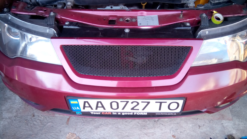 Сітка в радіаторні грати 2