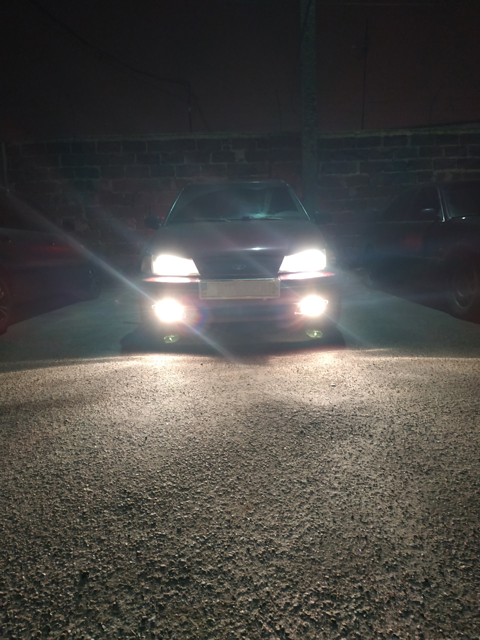 Протитуманні фари на Daewoo Nexia N100 2