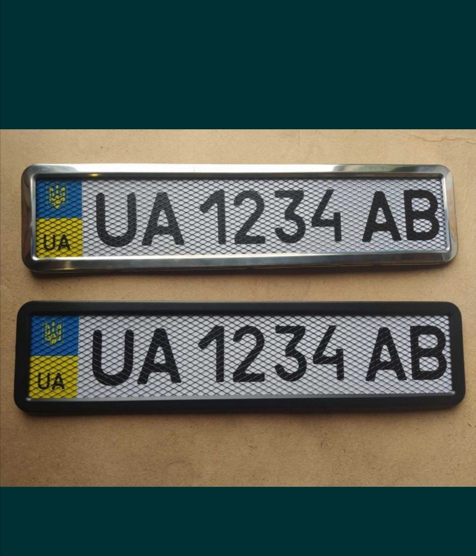 Рамка номера авто 1