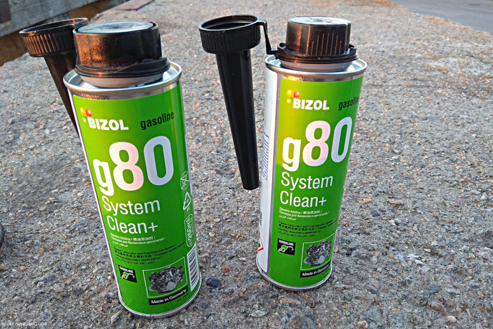 Bizol g80 System Clean+ у бак 1