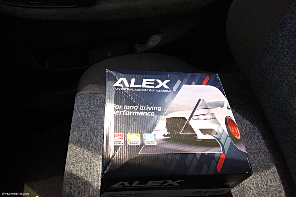ГБО: Електроніка Alex Optima Nano 1
