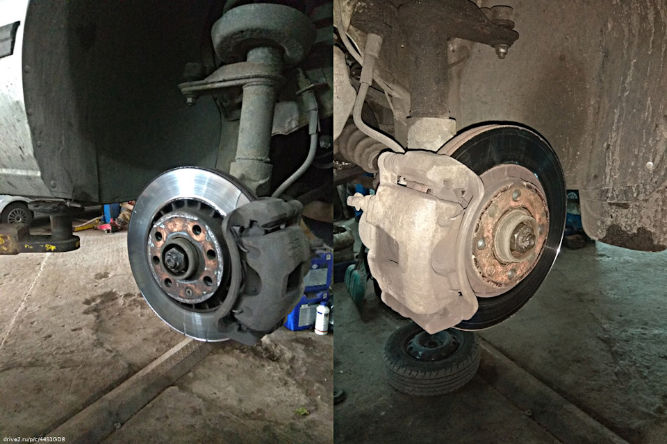 Передні гальмівні диски ATE Power Disc 4