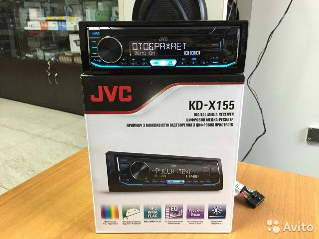 Jvc KD-X155 та закінчення робіт з перенесення магнітоли вгору 2
