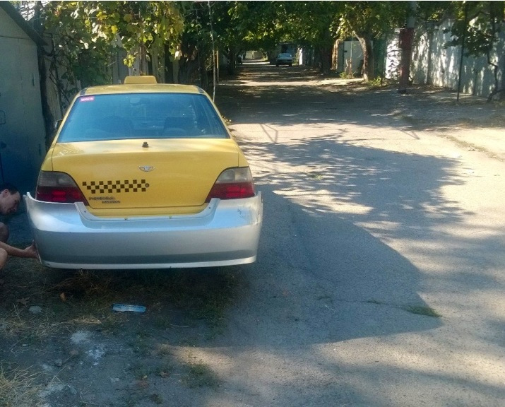 Варіант тюнінга заднього бампера 2