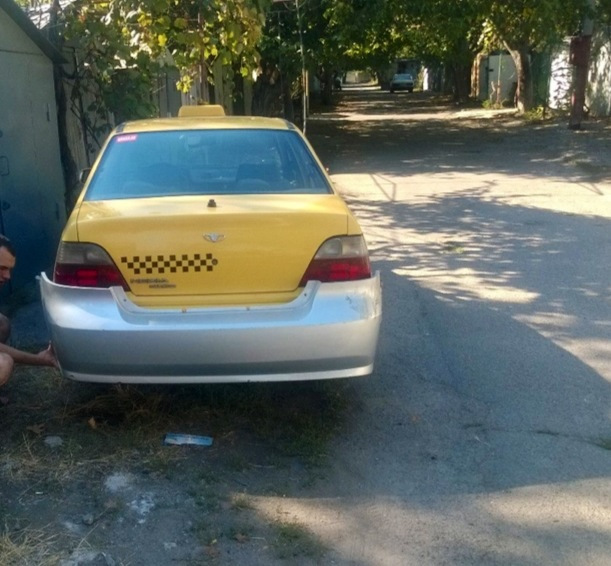 Варіант тюнінга заднього бампера 1