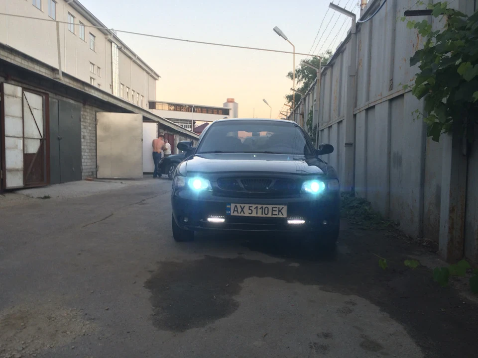 Денні ходові вогні та заміна блоку розпалювання на птф