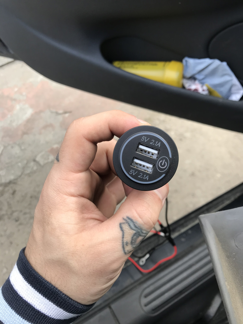 Перенесення USB розетки + колодки 3
