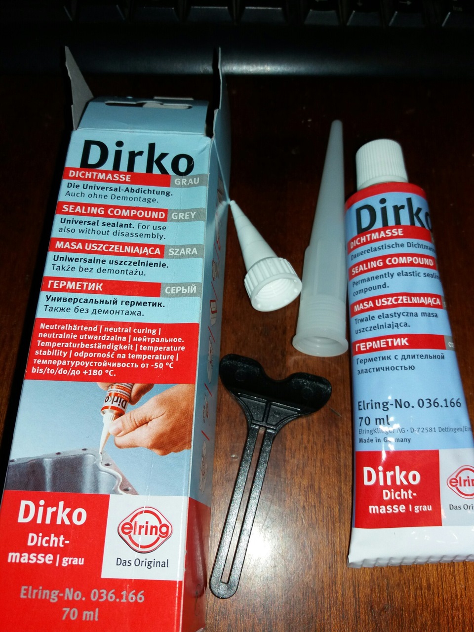 Герметик Erling Dirko 036.166 для авто 1
