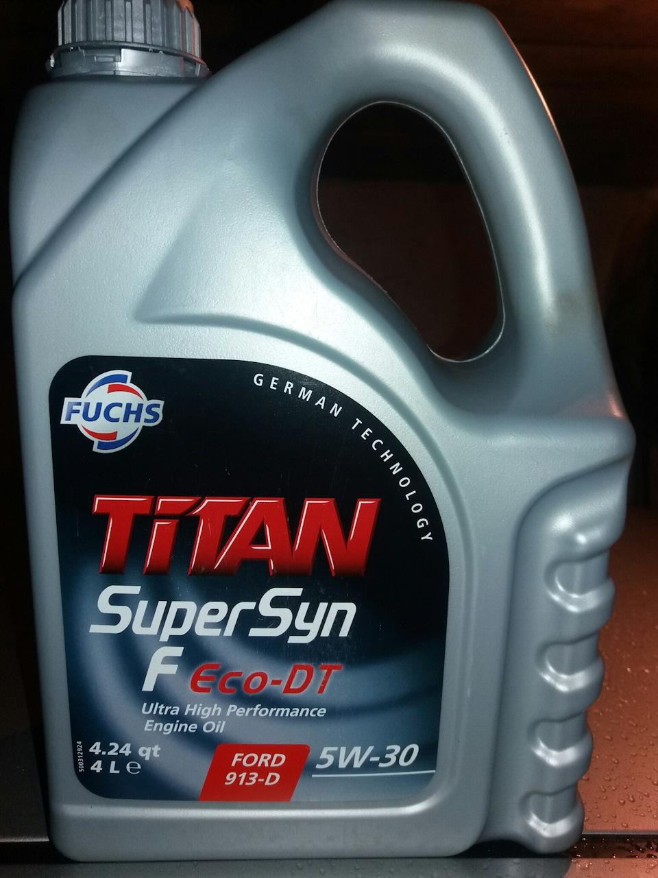 Купив олію на заміну Titan super syn f eco-dt від Fuchs 1