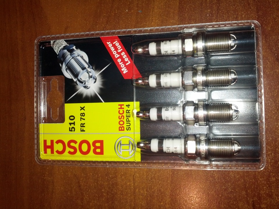 Свічки BOSCH 510 FR 78 X - бавовни ГБО 2