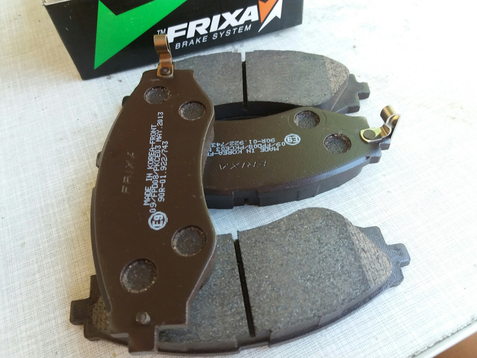 Тормозні колодки Hankook Frixa FPD08 для Нубіри 5