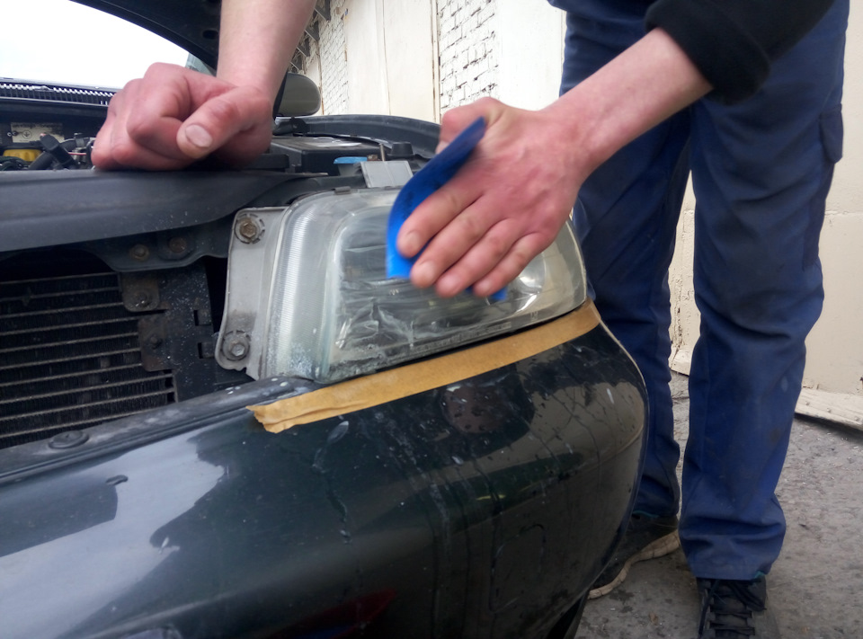 Поліровка фар. 2