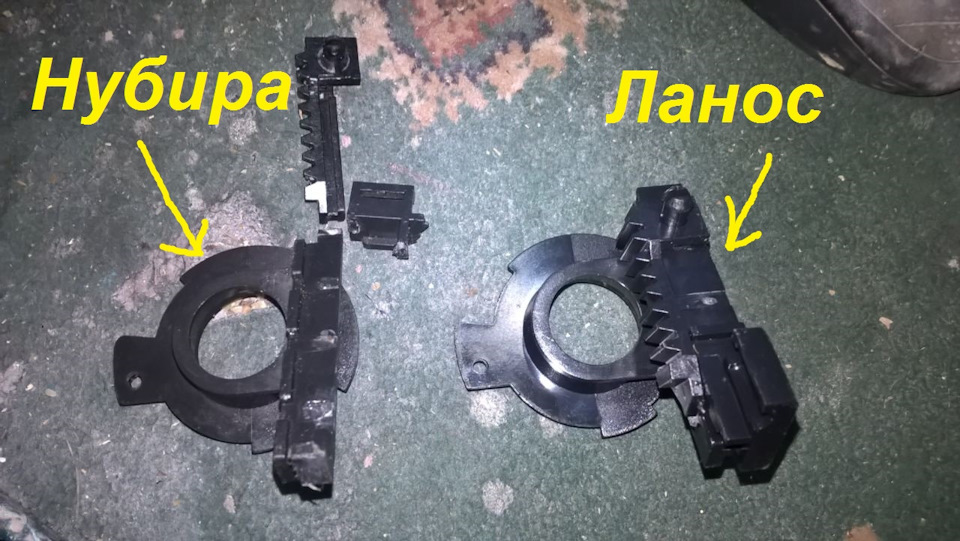 Заміна регулятора печі Деу Нубіра 2 з Ланоса 1