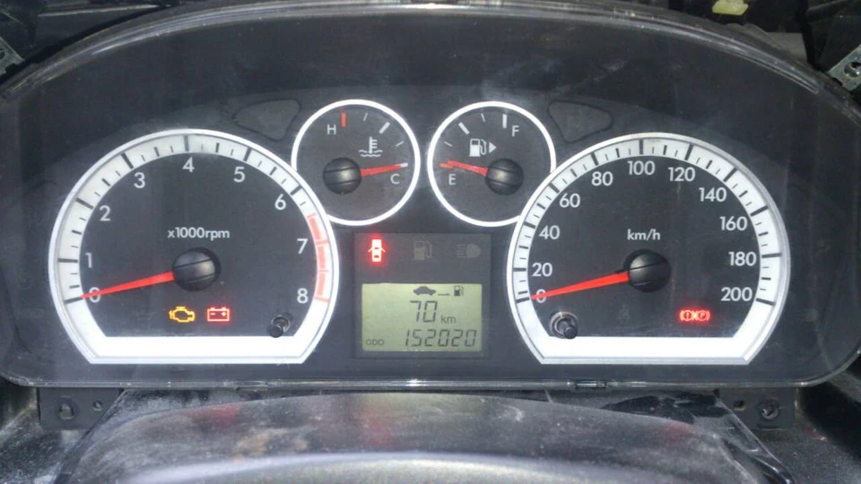 Борткомп штатний GM Нубіра 2 автомат 4t40-e в приладку Авео Борткомп'ютер