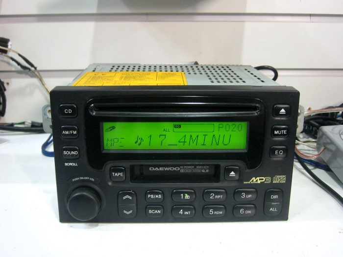 Оригінальні штатні 2 din мафони Daewoo 2
