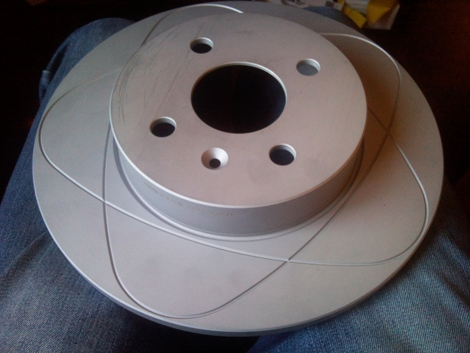 Задні гальма – диски АTE Power disc 264 mm 1